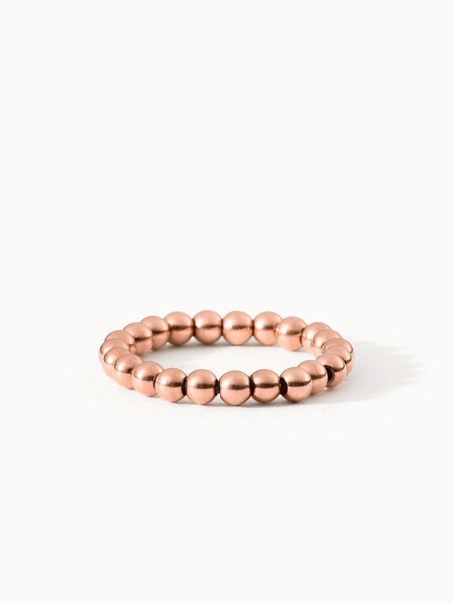 Roségoldenes Bead-Armband von PURELEI, elegant und modern, perfekt für jeden Anlass.