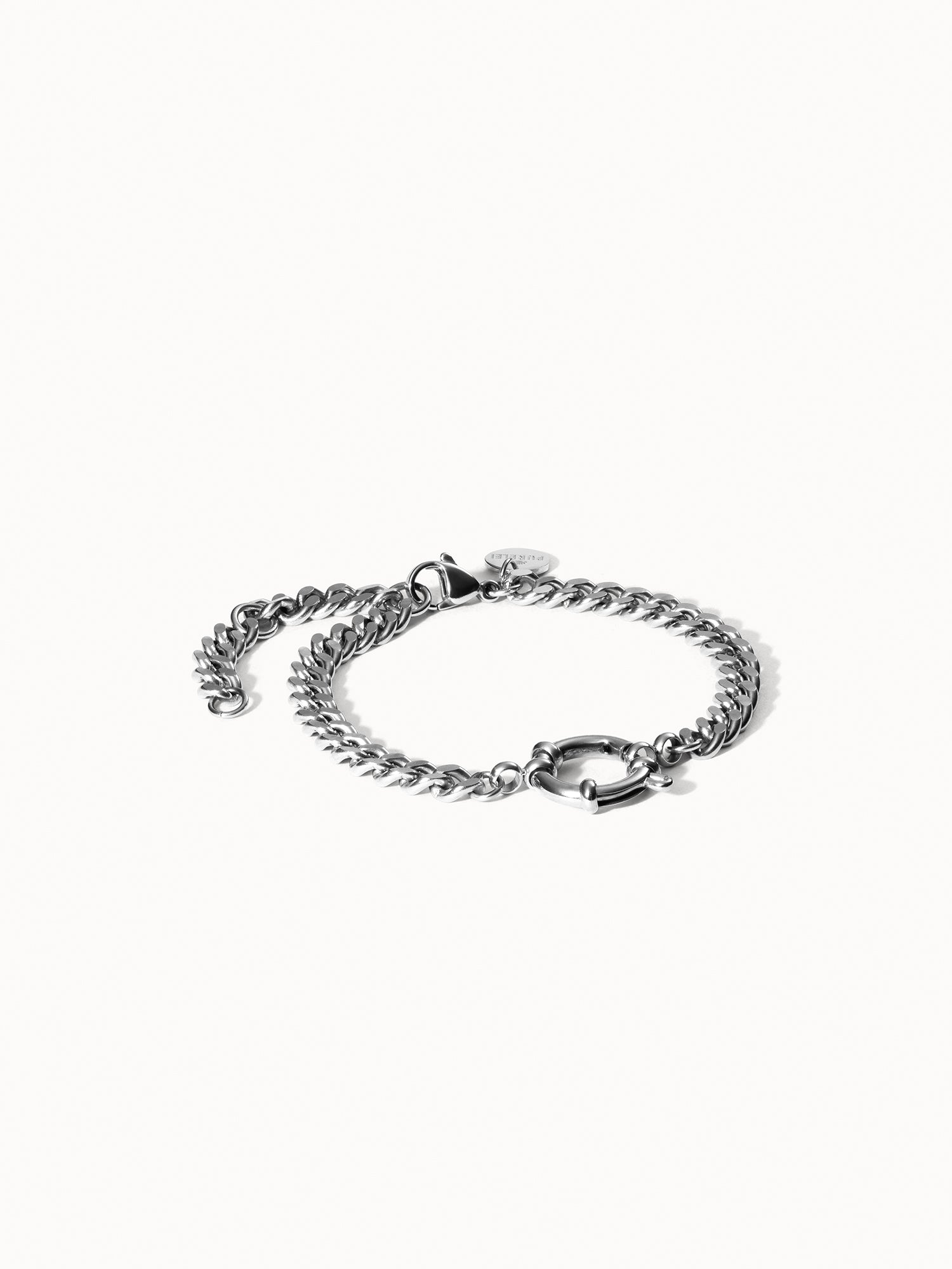 Curb Chain Charm Bracelet