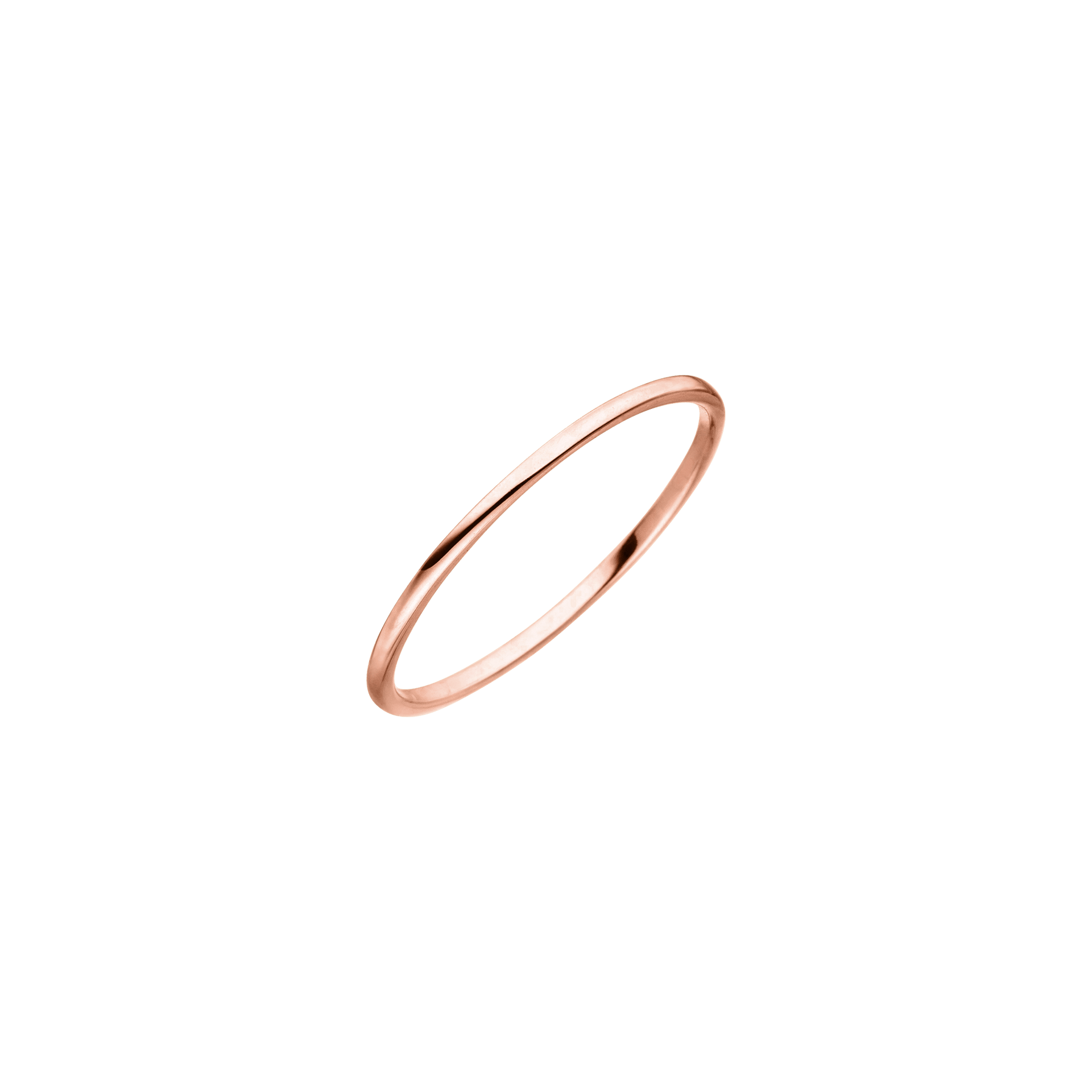 Lihini Ring aus 18K rosévergoldetem Edelstahl, minimalistisch, elegant und purelei-typisch femininer Island-Spirit.