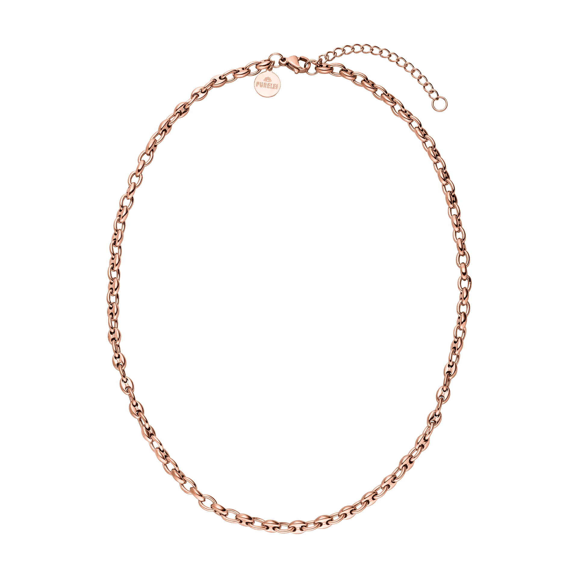 Roségoldene Kette mit elegantem Design von PURELEI, modern und feminin.