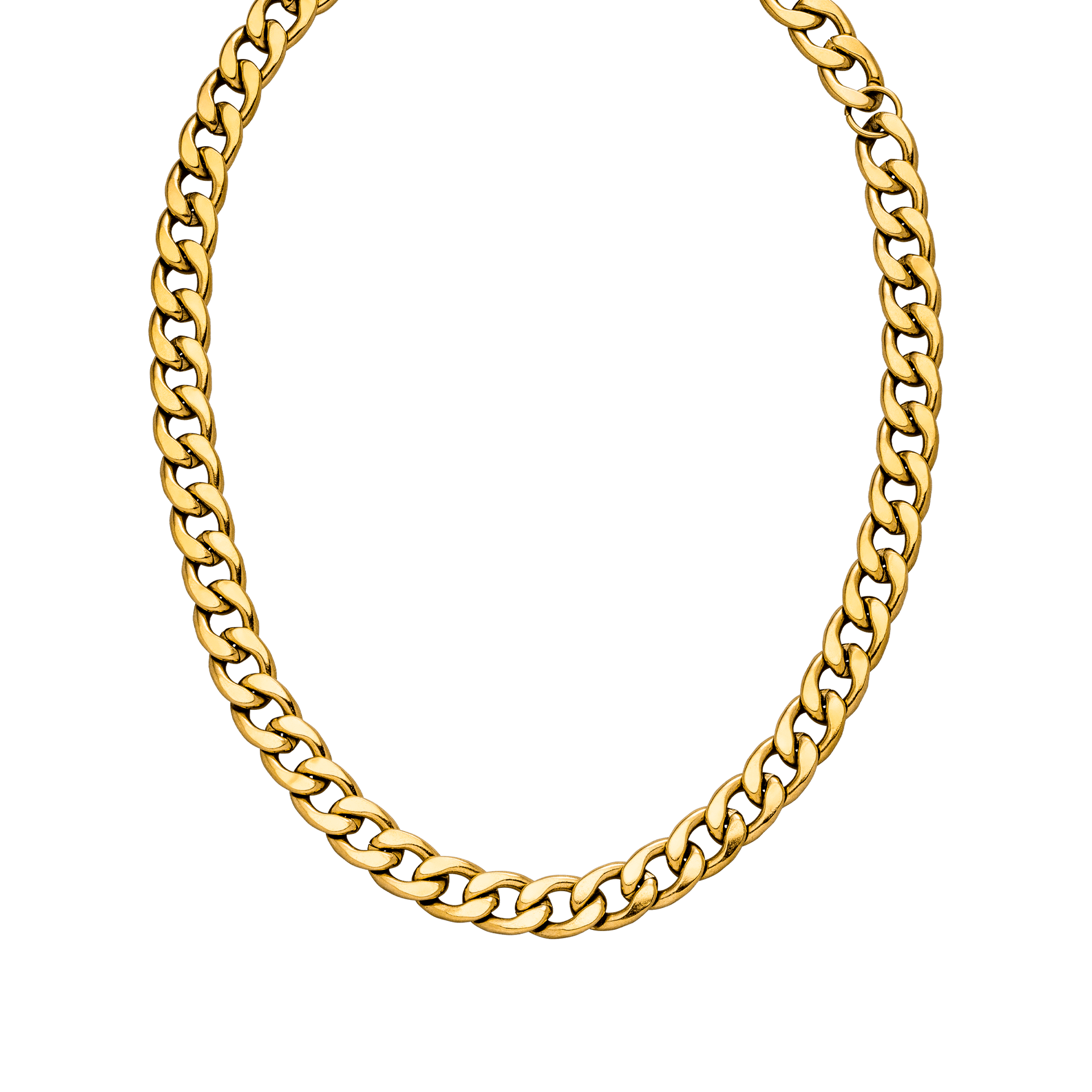 PURELEI Ikaika Kette aus 18K vergoldetem Edelstahl, kräftiges Design, edel und vielseitig, zeitloser Island-Spirit.