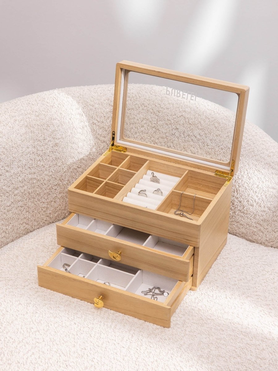 Jewelry Advent Calendar + Wooden Jewelry Box - INT PURELEI