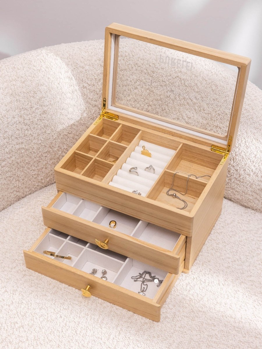 Jewelry Advent Calendar + Wooden Jewelry Box - INT PURELEI