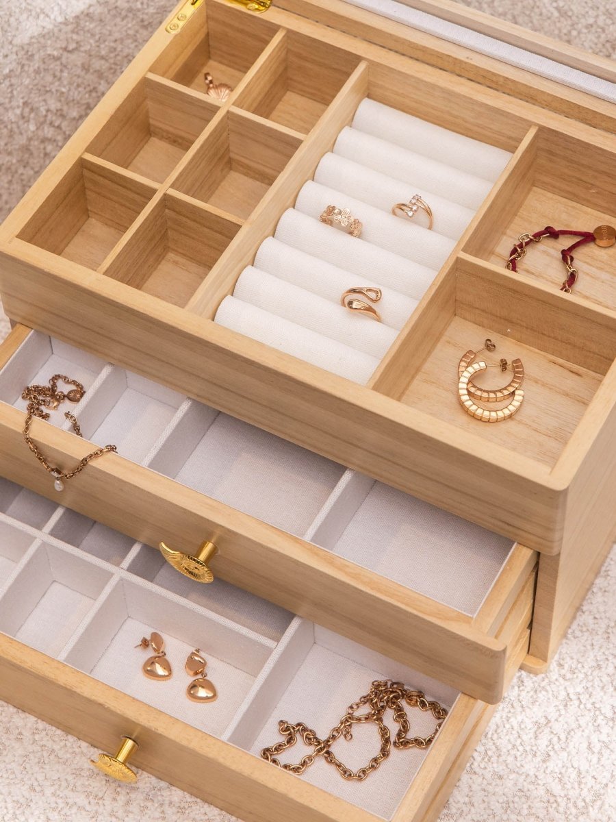 Jewelry Advent Calendar + Wooden Jewelry Box - INT PURELEI