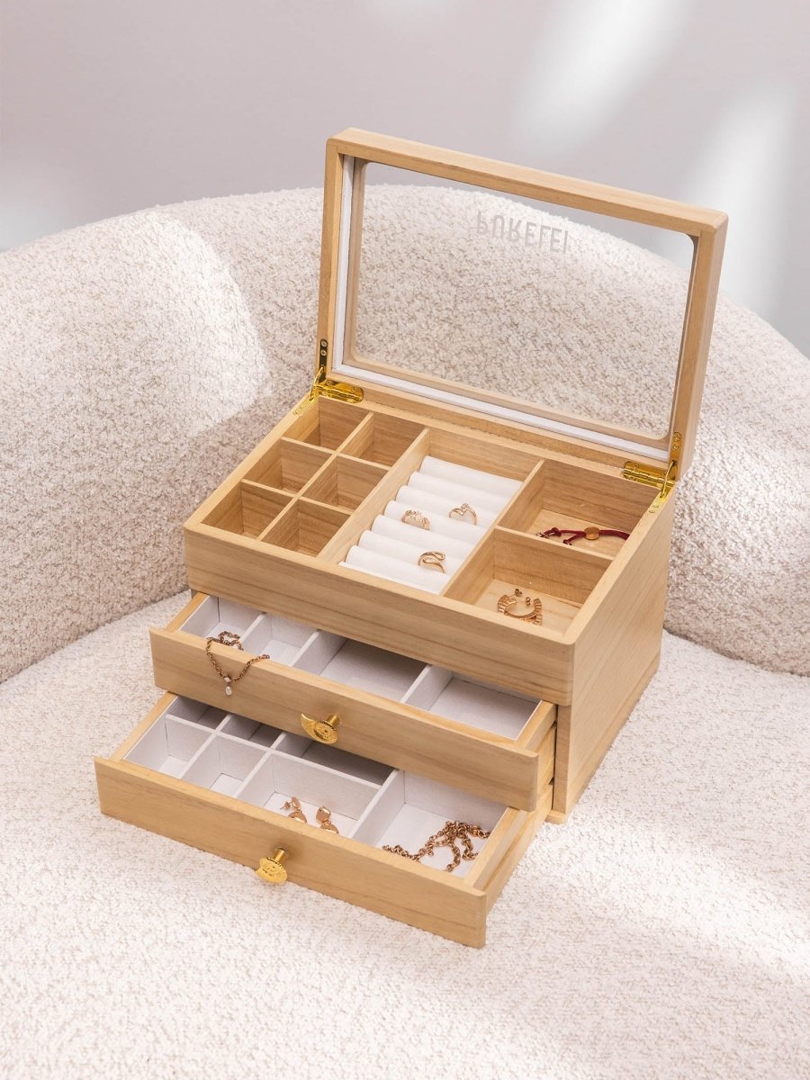 Jewelry Advent Calendar + Wooden Jewelry Box - INT PURELEI