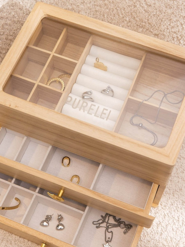 Jewelry Advent Calendar + Wooden Jewelry Box - INT PURELEI