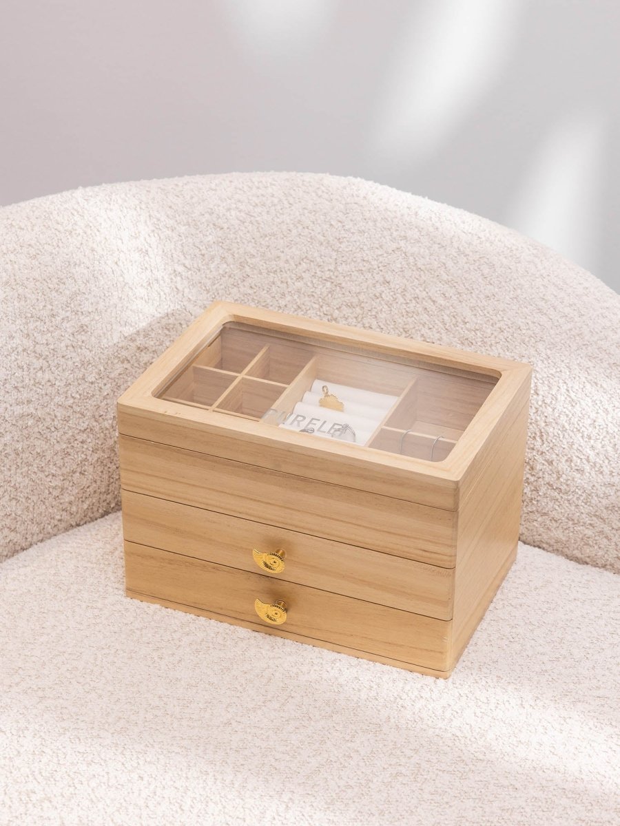 Jewelry Advent Calendar + Wooden Jewelry Box - INT PURELEI