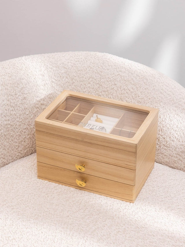 Jewelry Advent Calendar + Wooden Jewelry Box - INT PURELEI