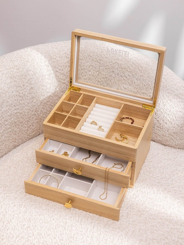 Jewelry Advent Calendar + Wooden Jewelry Box - INT PURELEI