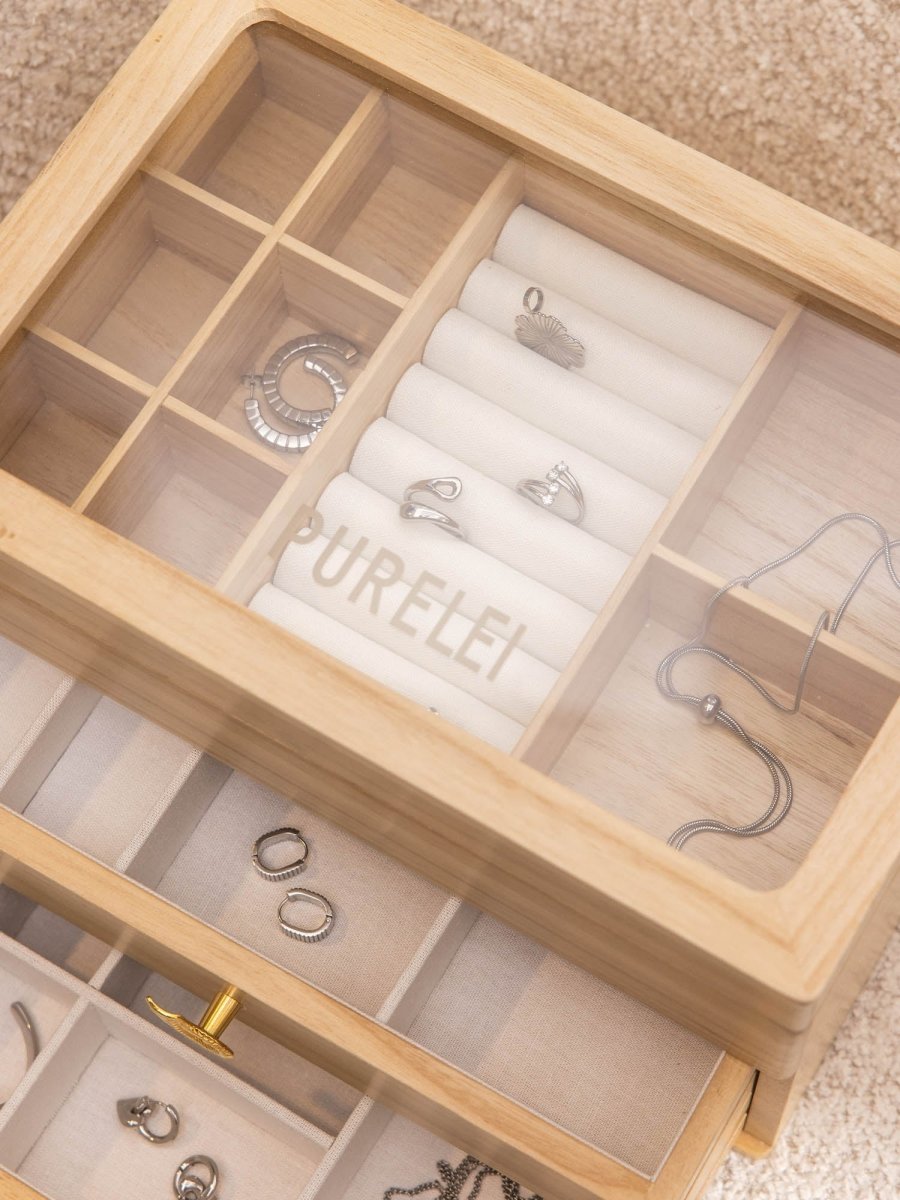 Jewelry Advent Calendar + Wooden Jewelry Box - INT PURELEI