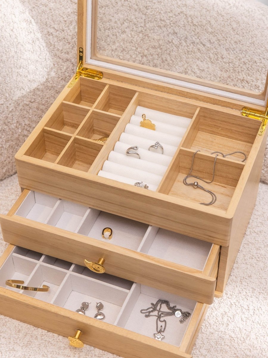 Jewelry Advent Calendar + Wooden Jewelry Box - INT PURELEI
