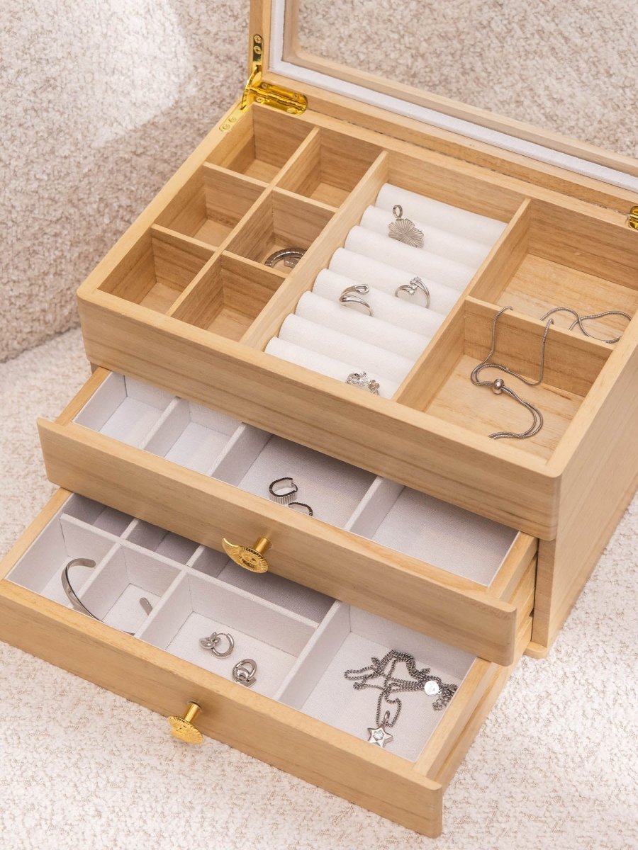 Jewelry Advent Calendar + Wooden Jewelry Box - INT PURELEI