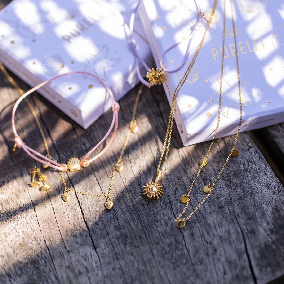 Kalea Heart Kids Necklace - INT PURELEI
