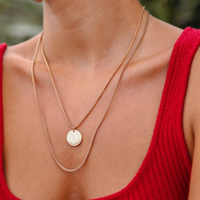 Kumu O Coin Necklace - INT PURELEI