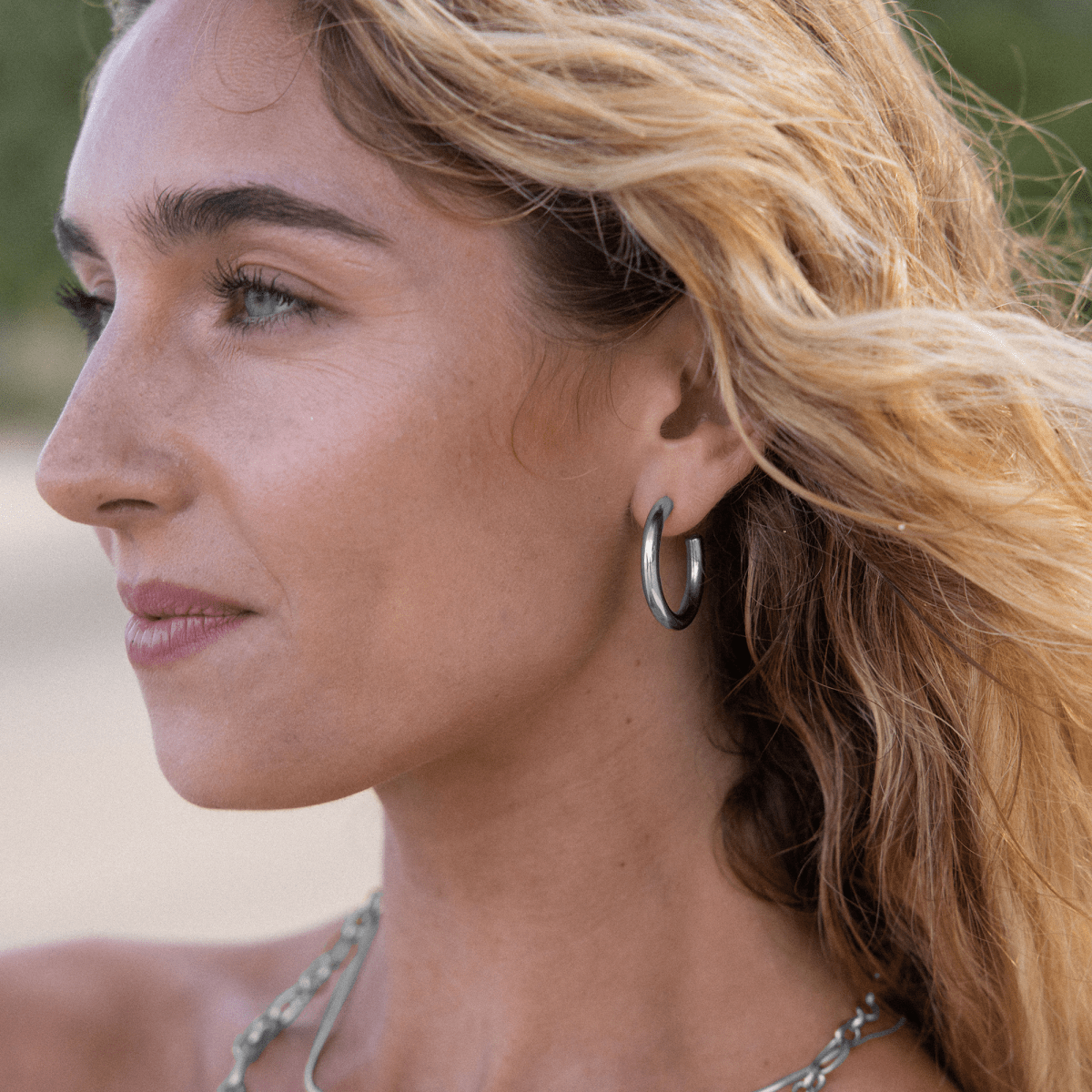 Kumu O Hoop Earring - INT PURELEI