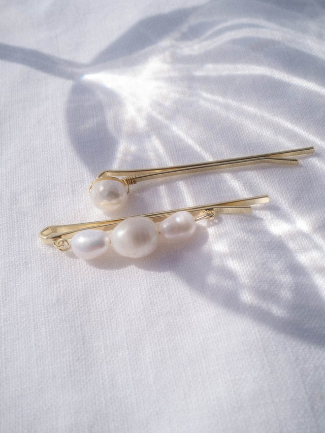 Mahina Club Pearls of Nature hairpin set - INT PURELEI
