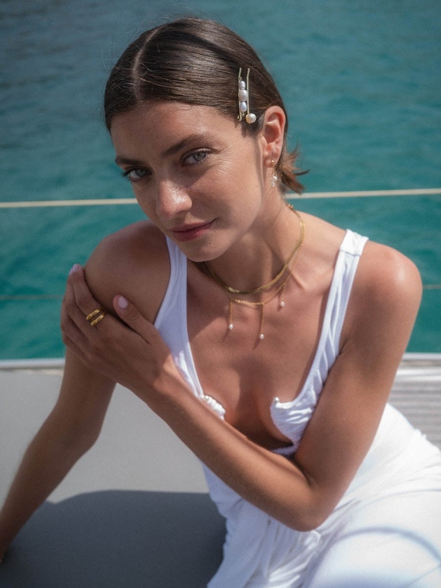 Mahina Club Pearls of Nature hairpin set - INT PURELEI