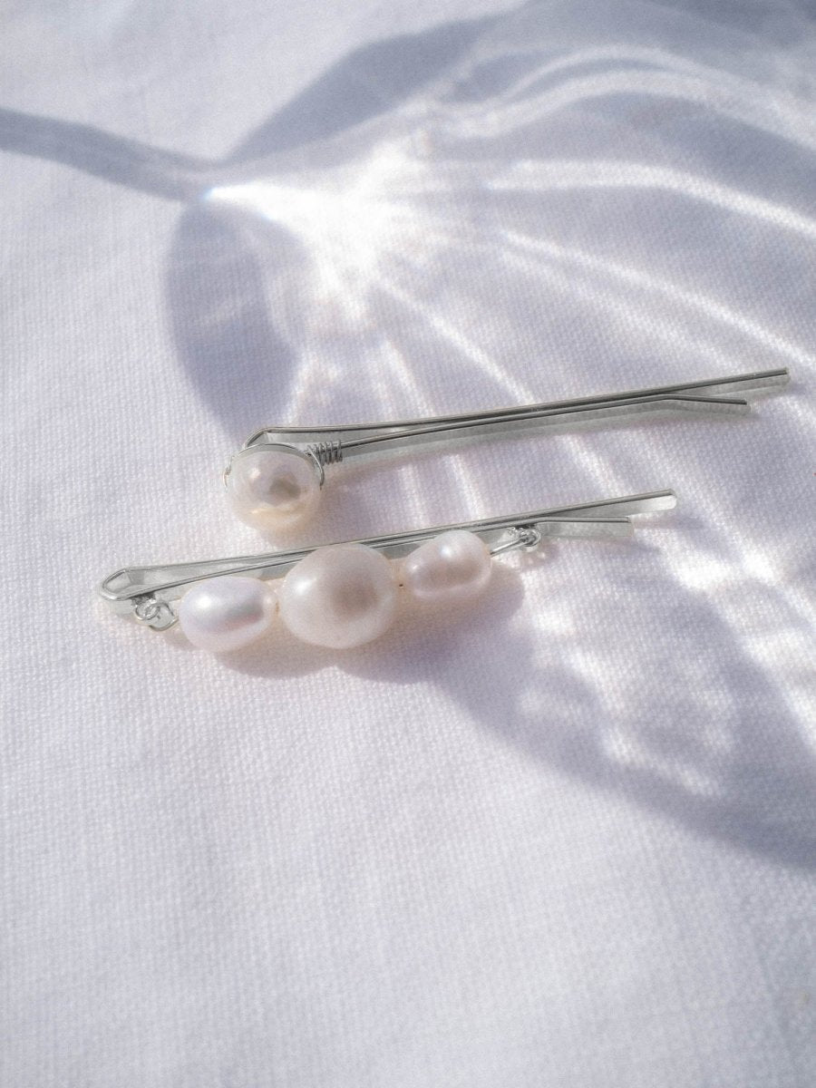 Mahina Club Pearls of Nature hairpin set - INT PURELEI