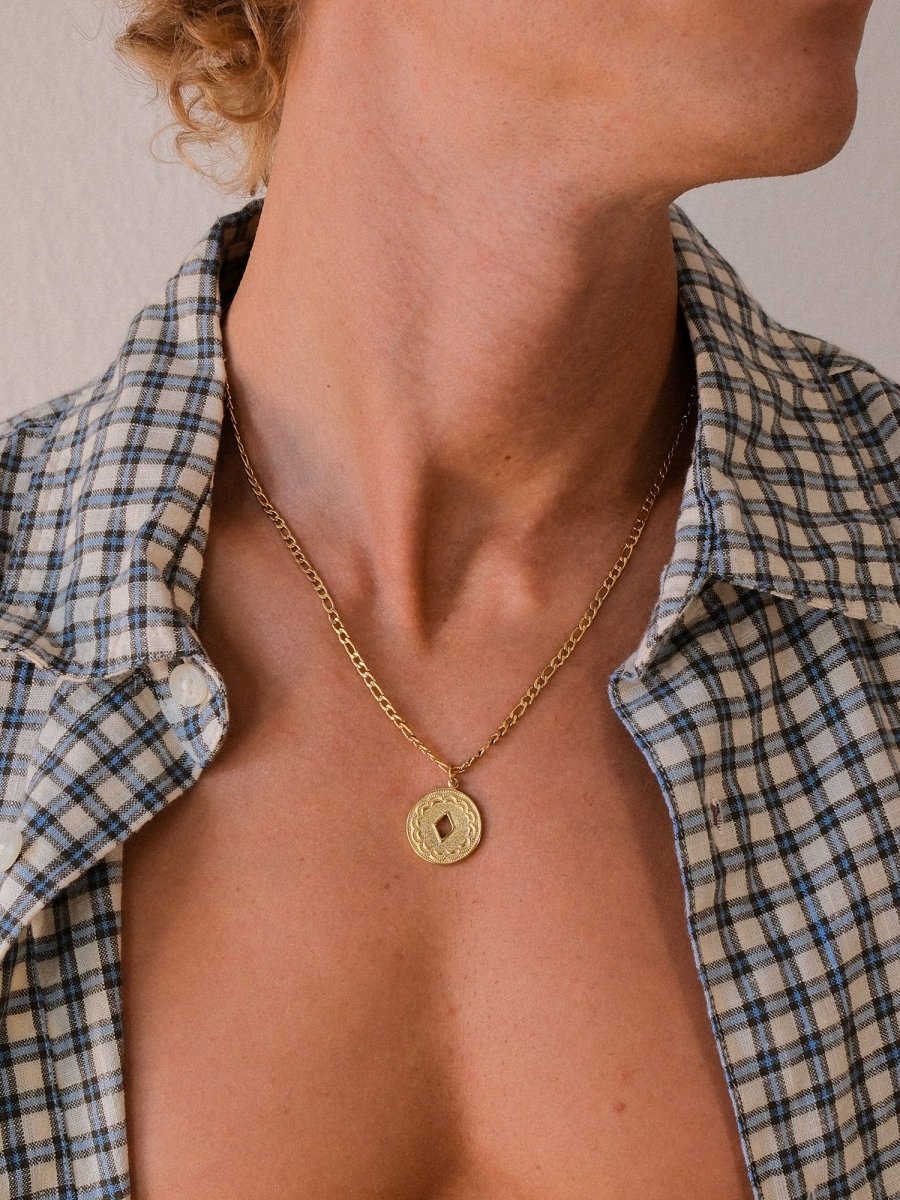 Maverick Coin Necklace - INT PURELEI