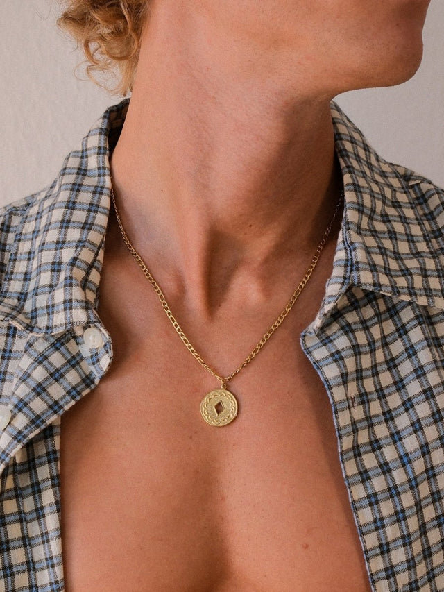 Maverick Coin Necklace - INT PURELEI