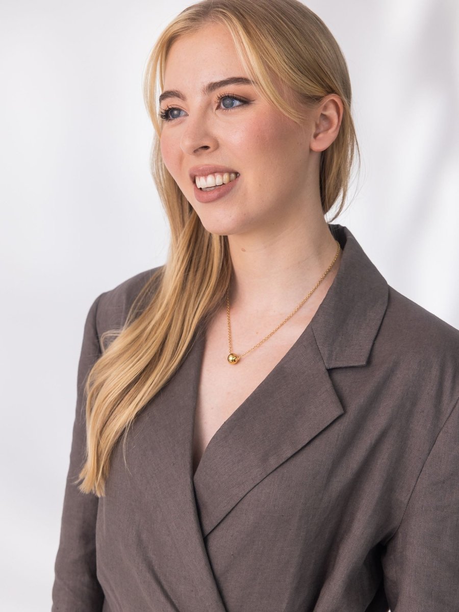 Minimalist Orb Necklace - INT PURELEI