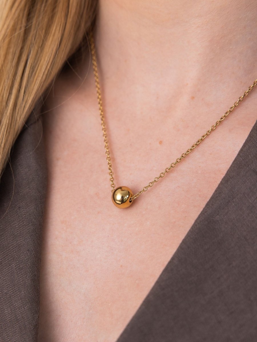 Minimalist Orb Necklace - INT PURELEI