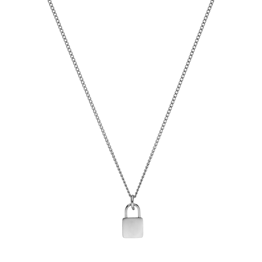 Padlock Charm Necklace - INT PURELEI