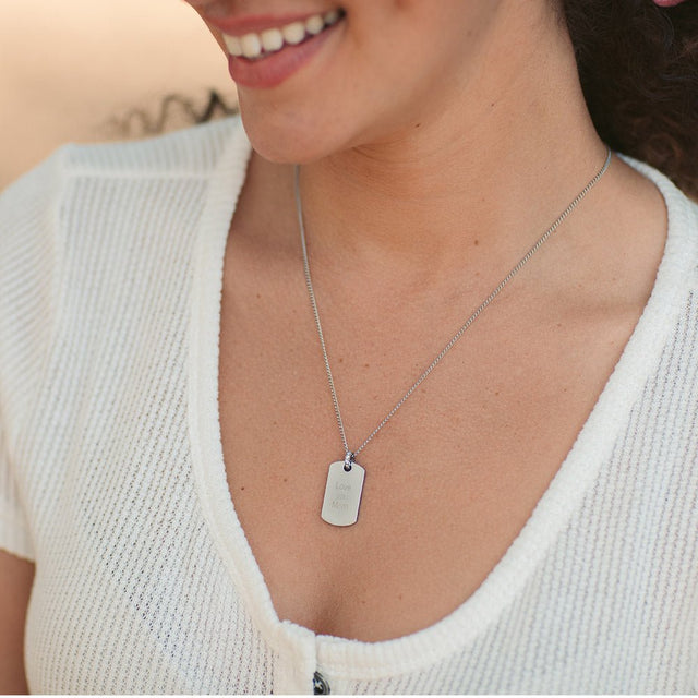 Plate Charm Necklace - INT PURELEI