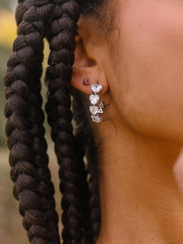 Red Heart Earring - INT PURELEI