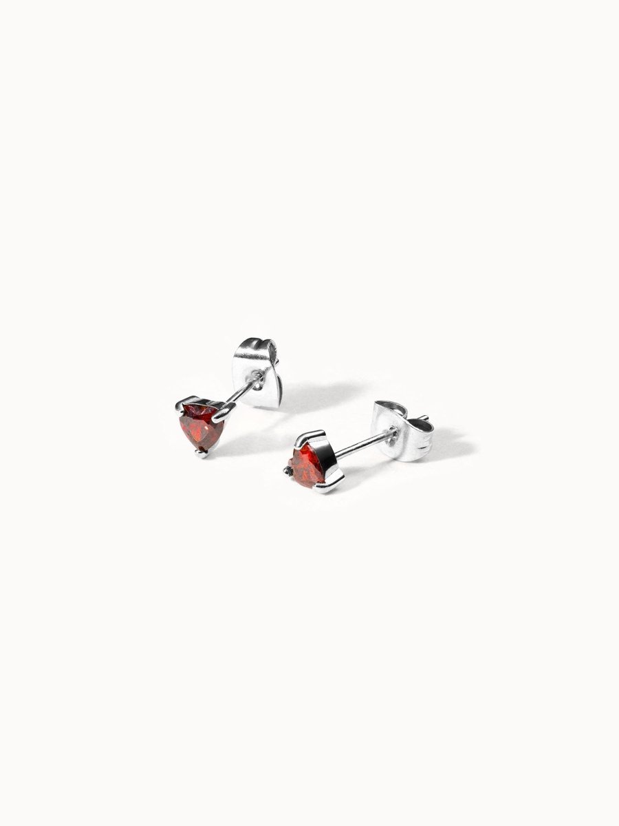 Red Heart Earring - INT PURELEI
