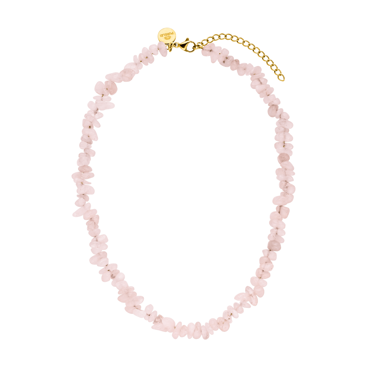 Rose Quartz Necklace - INT PURELEI