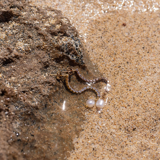 Shimmering Pearl Earring - INT PURELEI