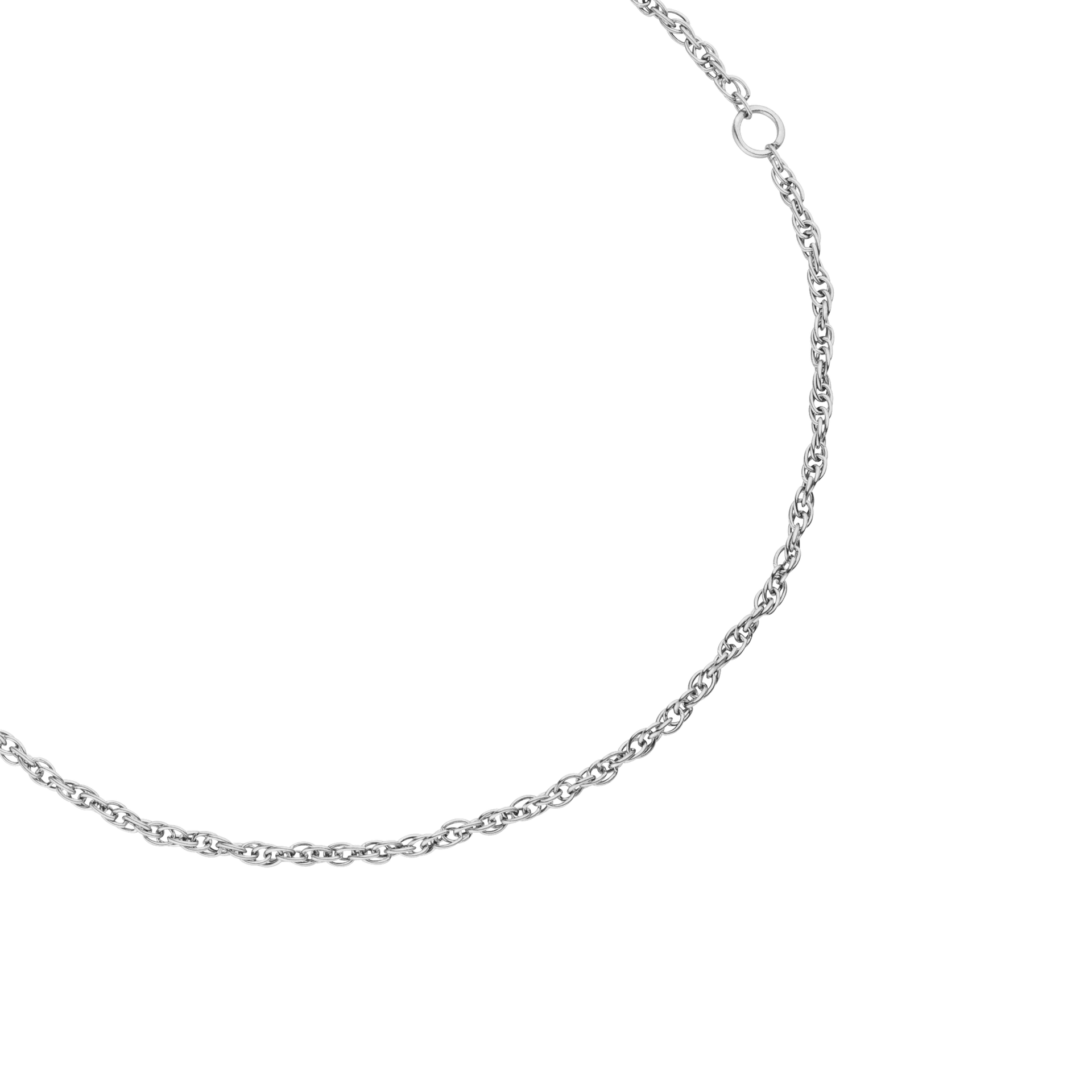 Feines silbernes Brave Armband von PURELEI, nickelfrei, zart gewundene Edelstahlkette, elegant und vielseitig kombinierbar.