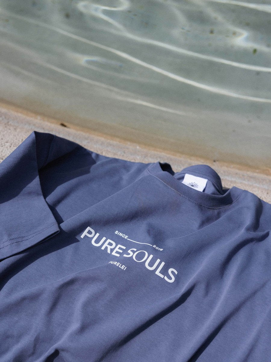 T-Shirt Pure Souls Dark Blue - INT PURELEI