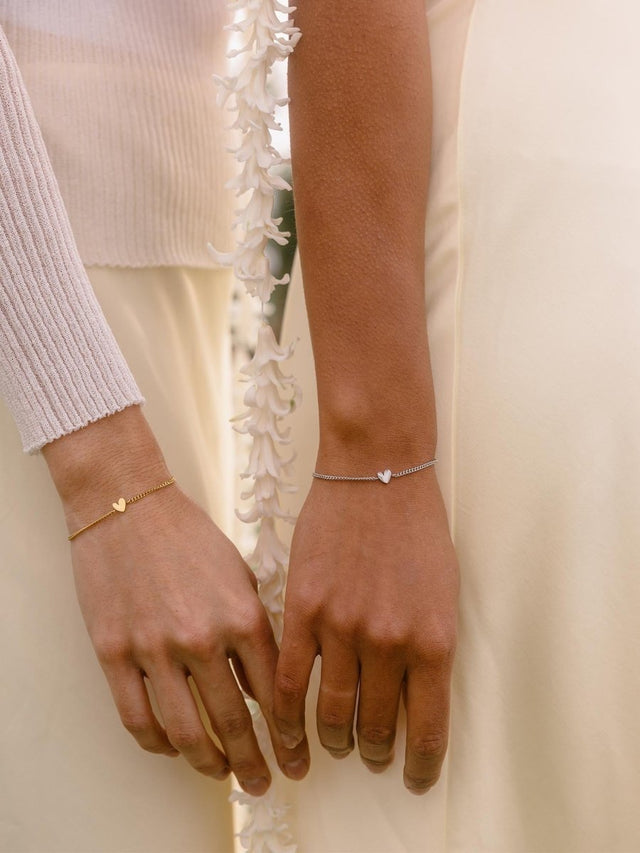 Tiny Heart Bracelet Set - INT PURELEI