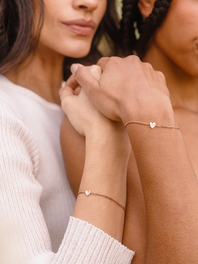 Tiny Heart Bracelet Set - INT PURELEI